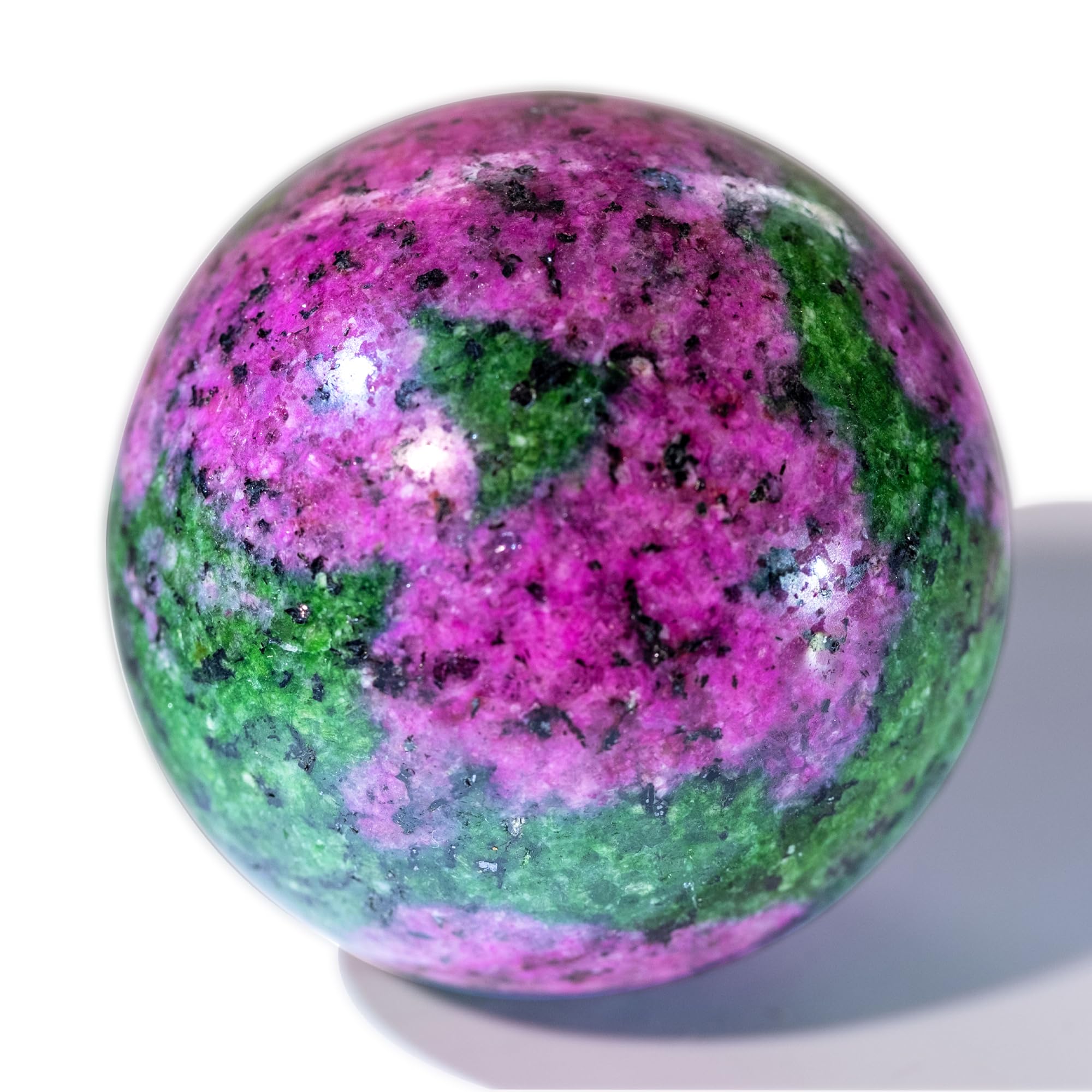Amazon.com: EZhandcraft Ruby Zoisite Crystal Sphere - 1.6